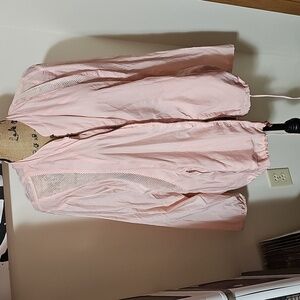 Size 22 livi active netted light pink jacket.